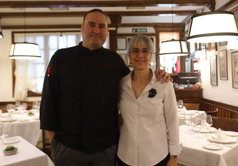 José Luis Valencia y Beatriz Gómez, tercera generación del Restaurante Valencia.