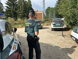 Dispositivo de la Guardia Civil en Alba de Tormes