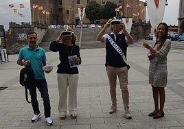 Presentación de las gafas de realidad virtual.