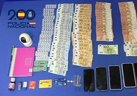 Los objetos intervenidos