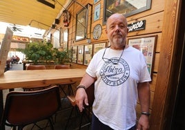 Roberto Benito, propietario del 'Erasmus'.