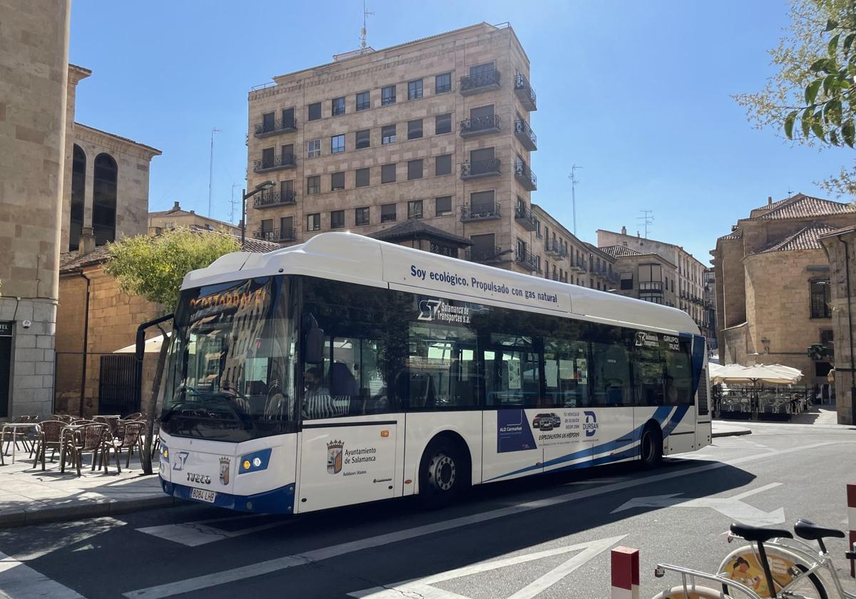 Bus urbano de Salamanca.