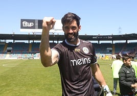 Jon Villanueva, portero del Salamanca CF UDS