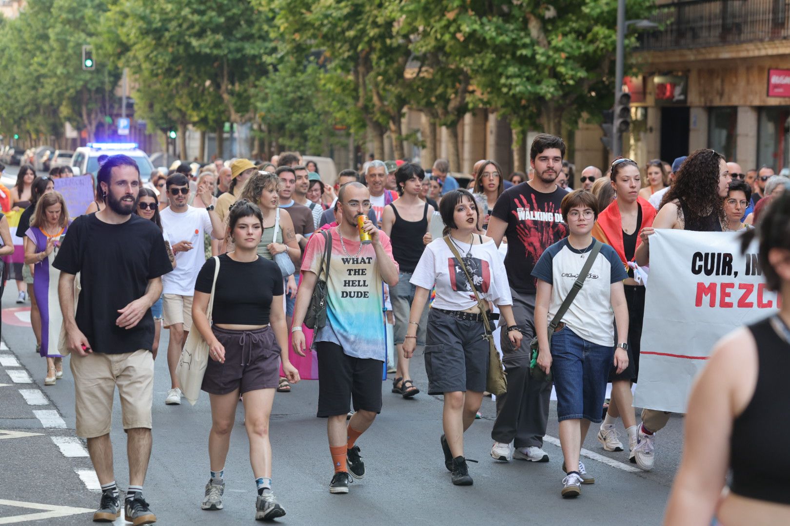 Salamanca marcha por los derechos LGTB+ en una manifestación cargada de reivindicación