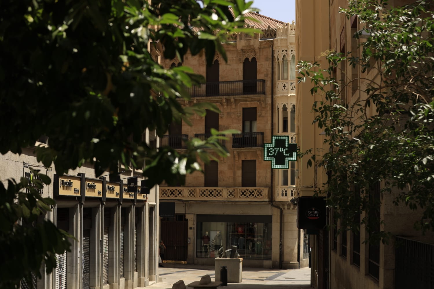 Las secuelas de la ola de calor en Salamanca, en imágenes