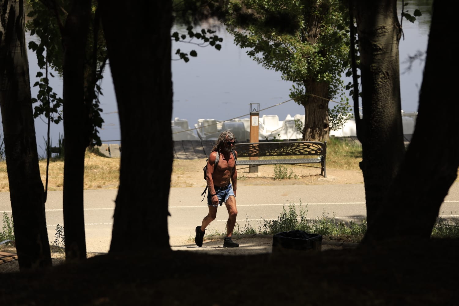 Las secuelas de la ola de calor en Salamanca, en imágenes
