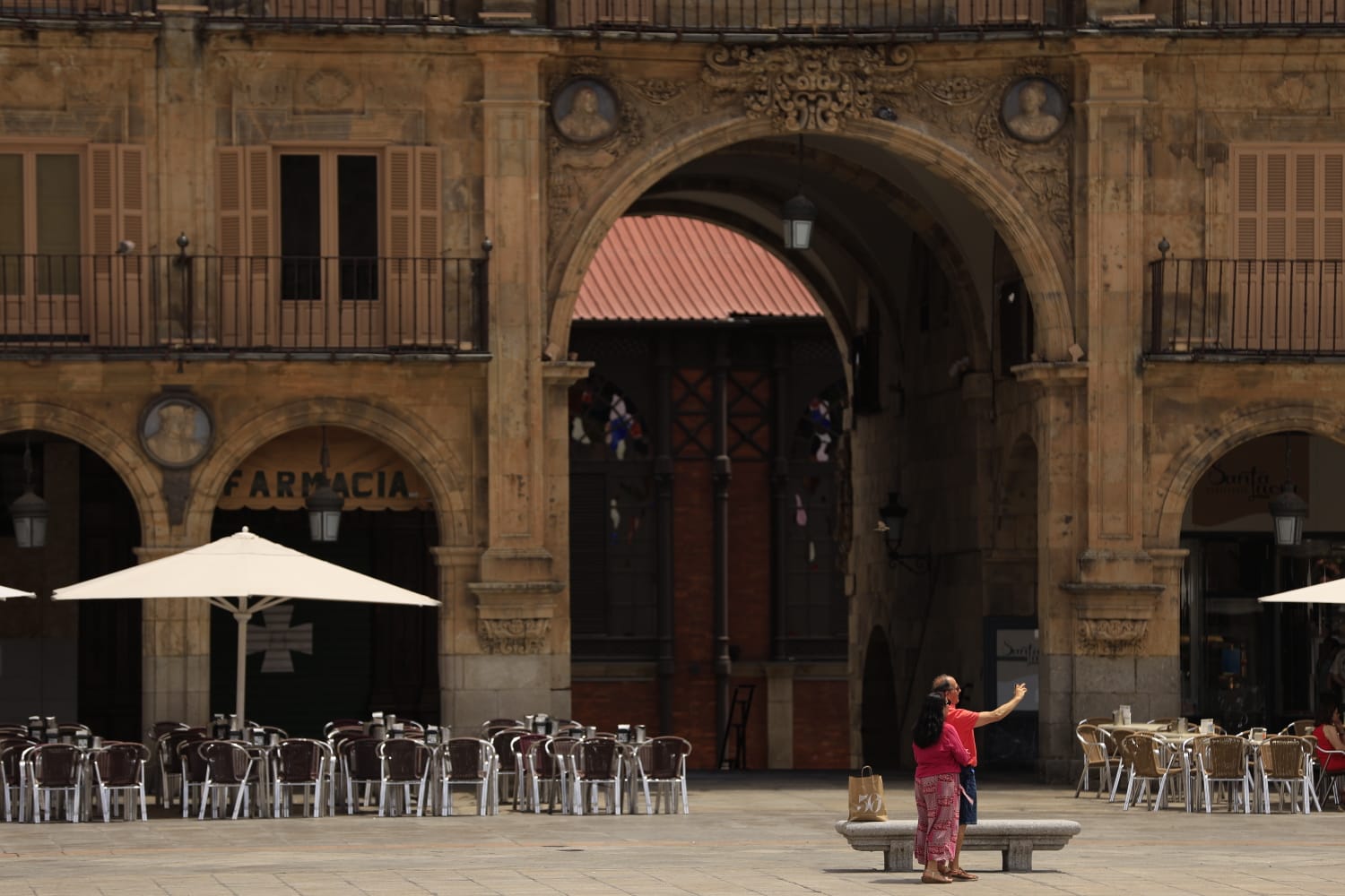 Las secuelas de la ola de calor en Salamanca, en imágenes