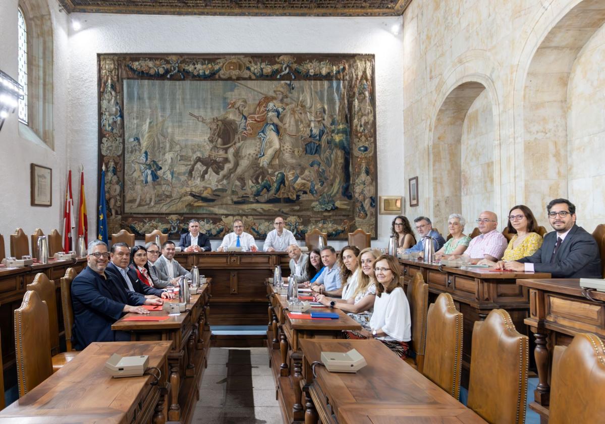 La Usal y la Universidad Autónoma de Nuevo León de México crearán una cátedra 'Escuela de Salamanca'