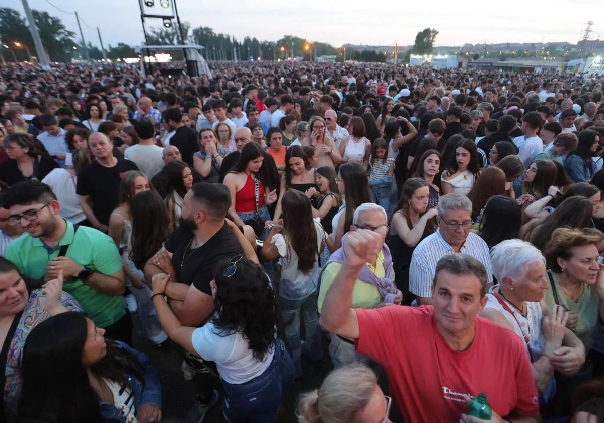 Reciente actuación de Panorama en Salamanca con gran éxito de público.