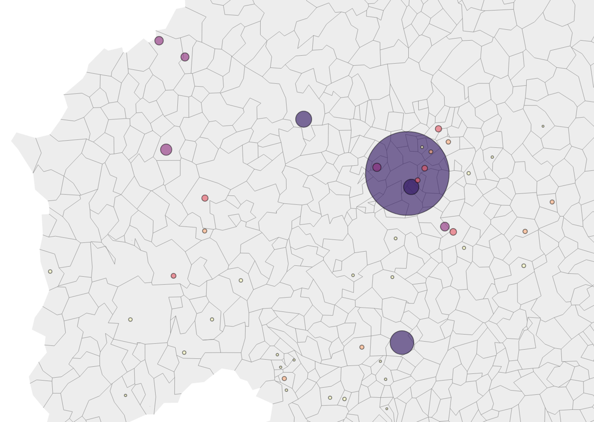 El mapa de los pueblos de Salamanca en números rojos: de ayuntamientos sin deuda a los 'agujeros' millonarios