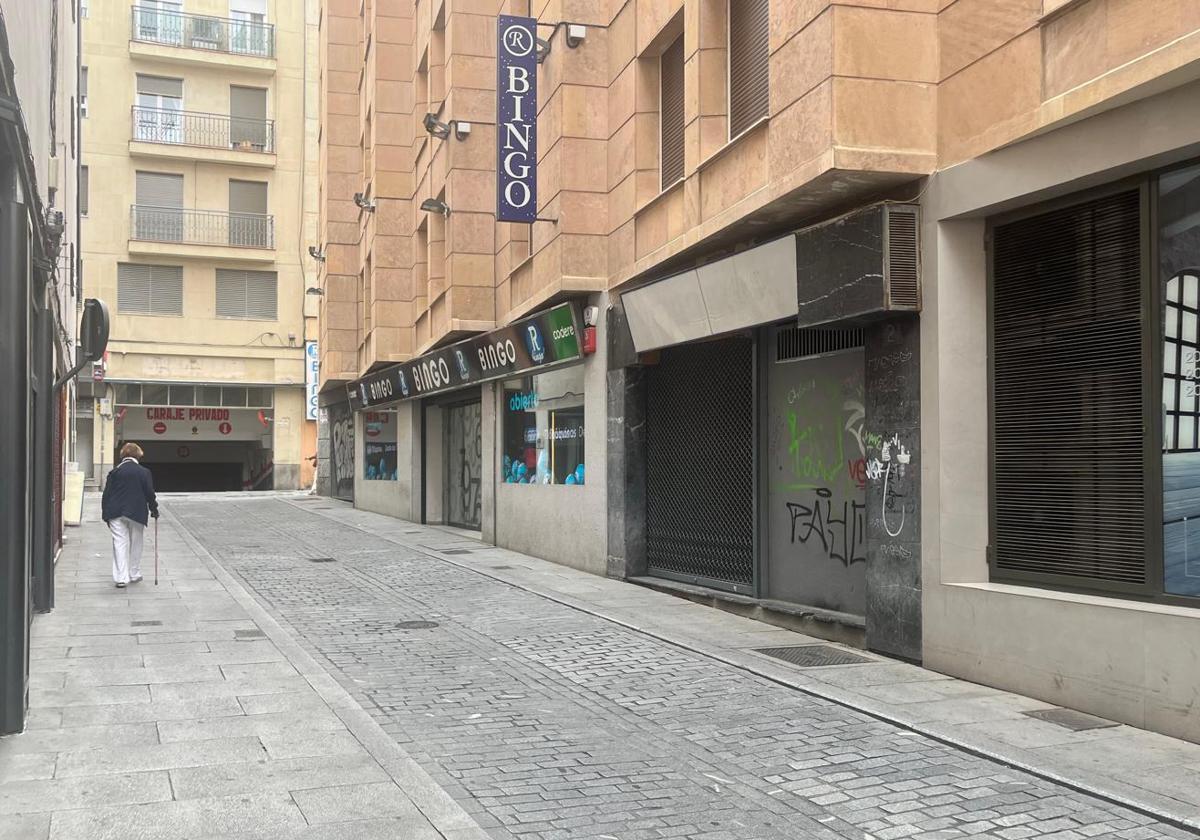 Calle Franciscas de Salamanca.