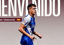 Cuarto fichaje del Salamanca UDS: el mediocentro José Lara