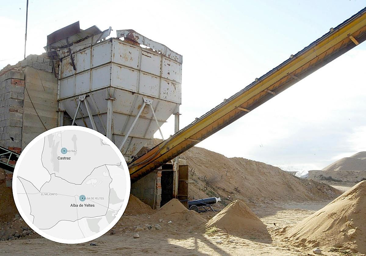 La mina en dos pueblos de Salamanca que extraerá arena y guijarros del Cuaternario
