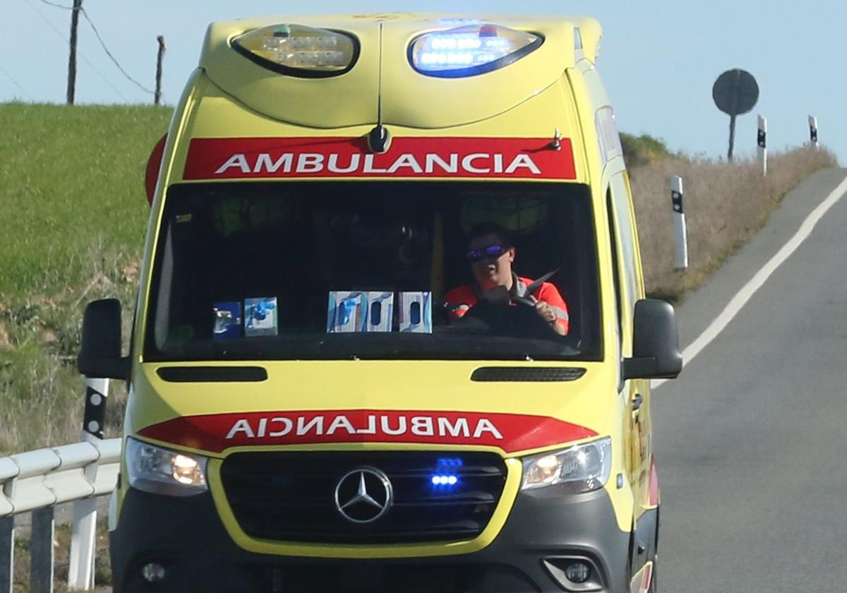 Ambulancia en una imagen de archivo