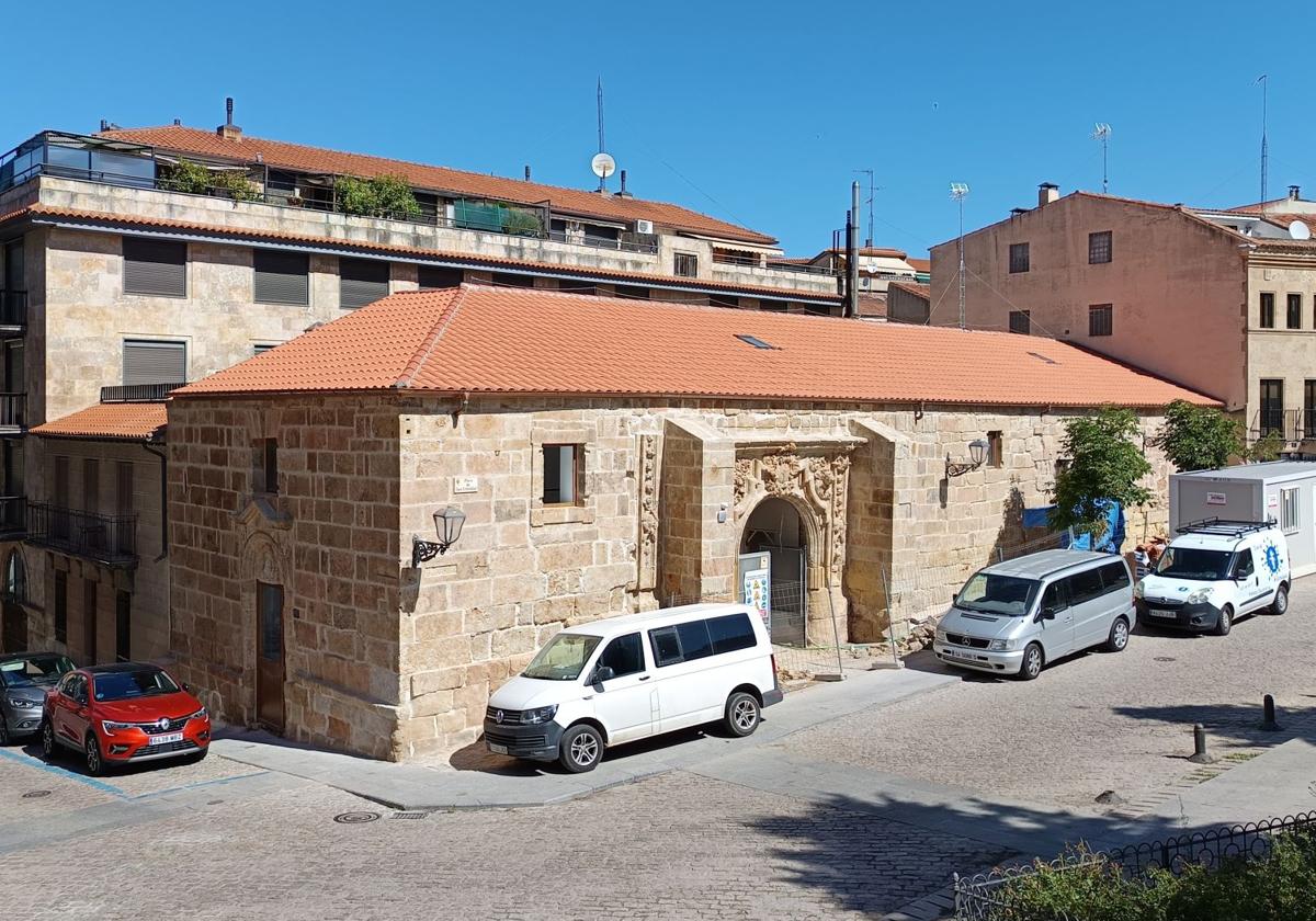 La capilla de la Misericordia, ya restaurada.