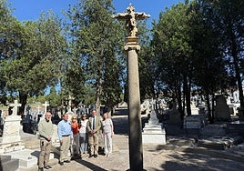 El alcalde de Salamanca, en la presentación de la restauración del original del crucero de San Cebrián.