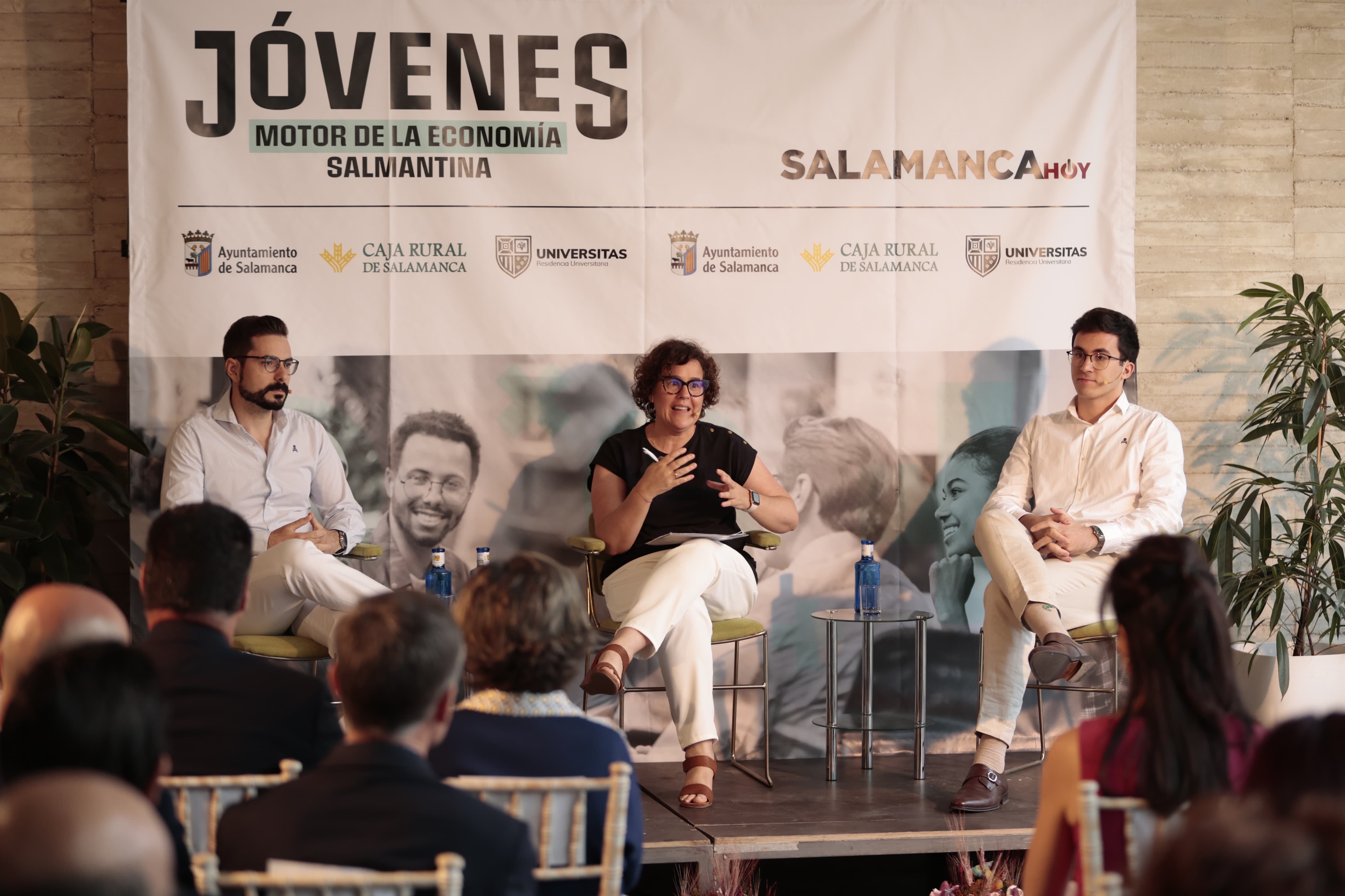 En imágenes, el foro «Jóvenes, motor de la economía salmantina» de Salamancahoy
