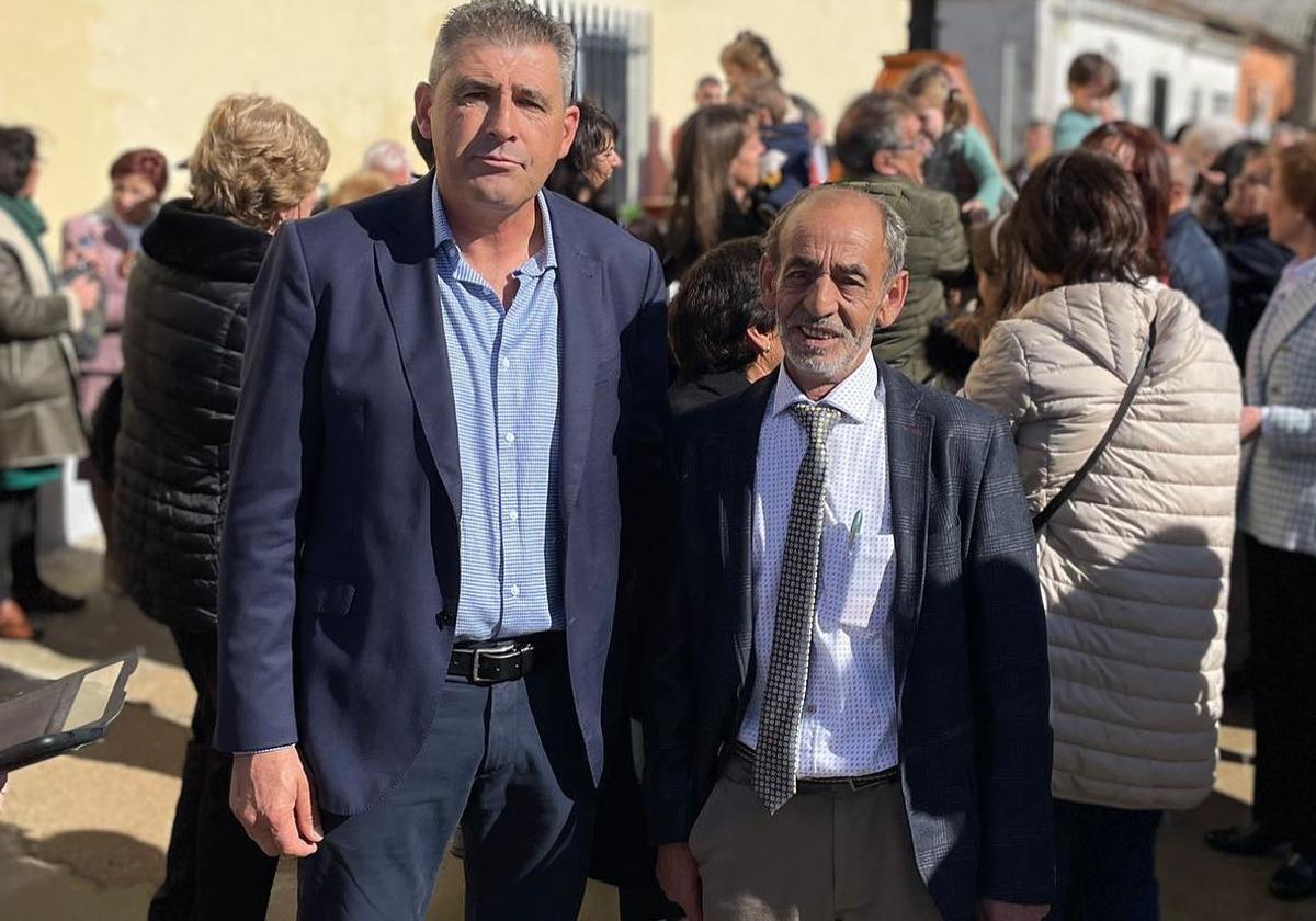 Aquilino de Dios, a la derecha, en una imagen de archivo.
