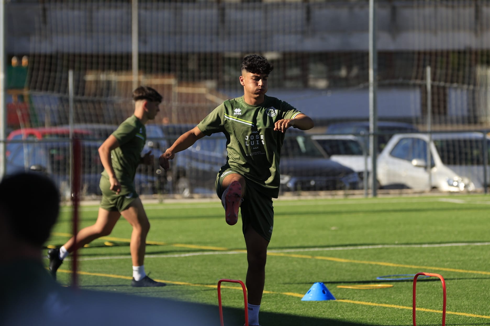 El primer entrenamiento de Unionistas de Salamanca, en imágenes