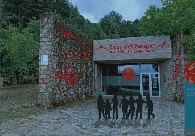 Propuesta de la nueva fachada de la Casa del Parque Batuecas-Sierra de Francia.