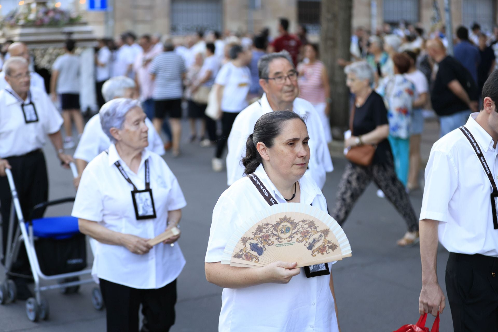 En imágenes, la procesión de la Virgen del Carmen en Salamanca
