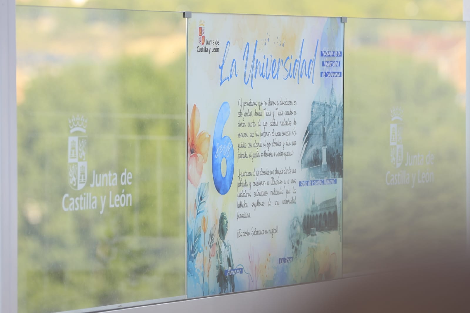 La azotea del hospital de Salamanca se convierte en un parque para niños con cáncer