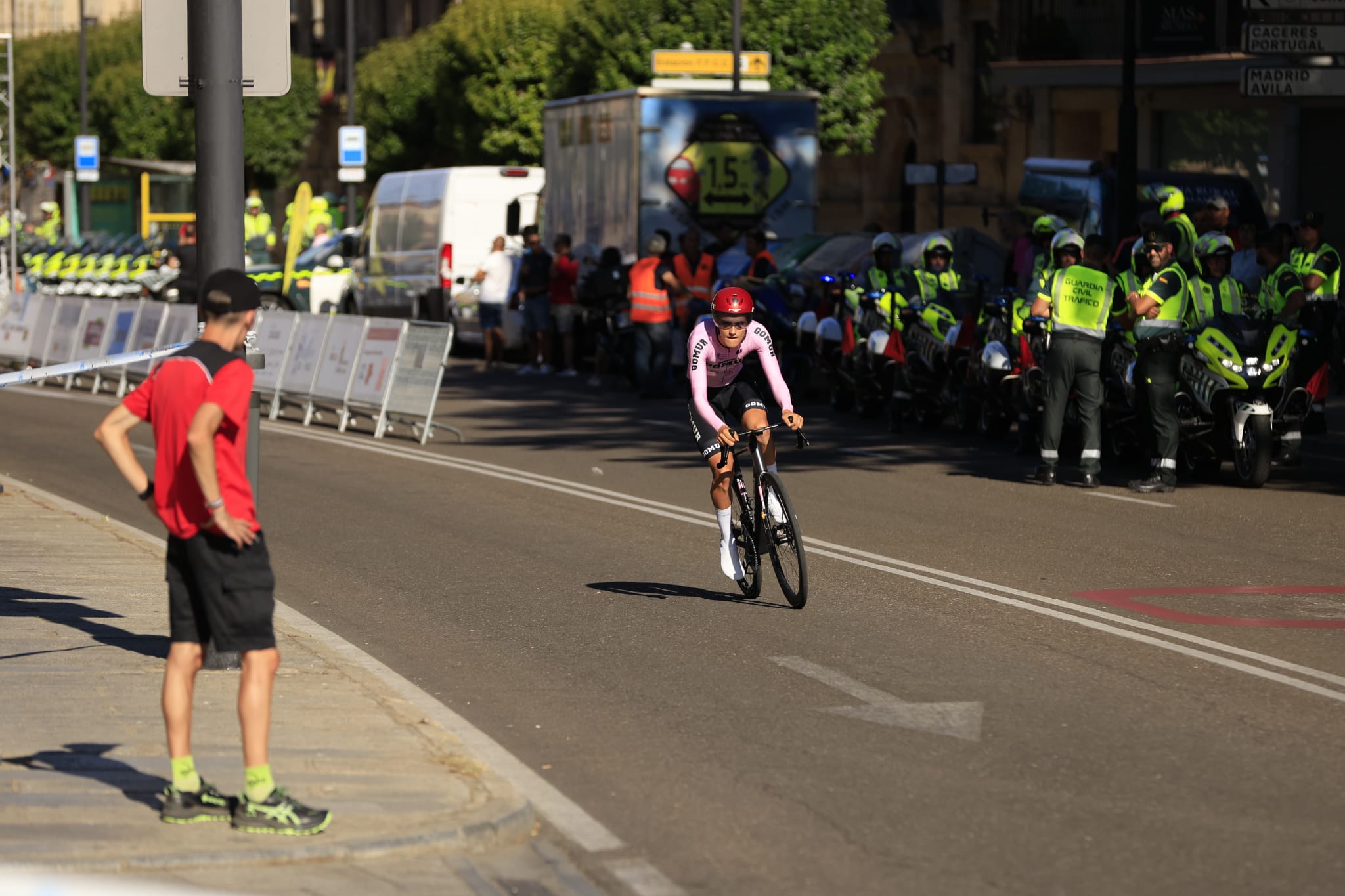 Salamanca inaugura la Vuelta Ciclista a Castilla y León Sub-23 y Élite