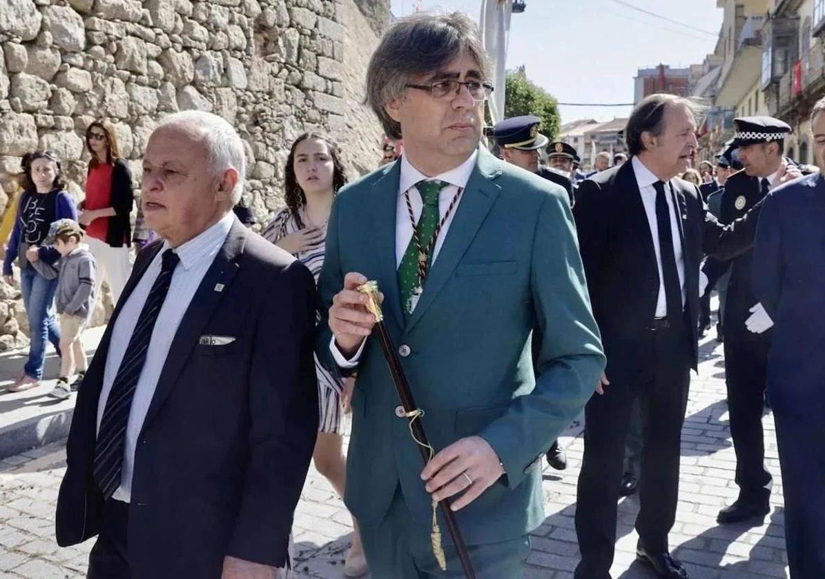 El alcalde de Béjar, el popular Luis Francisco Martín.