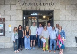 Los diez concejales que firman la moción de censura