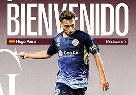 Hugo Parra, cambia la camiseta de Unionistas por la del Salamanca CF UDS