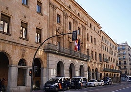 El Palacio de Justicia en Salamanca.
