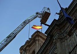 Bomberos colocan La Mariseca en un año anterior.