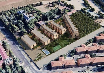 Un complejo de cinco edificios y 12.000 metros albergará una nueva residencia estudiantil con 400 habitaciones