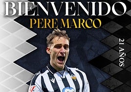 Pere Marcos, nuevo fichaje de Unionistas de Salamanca.