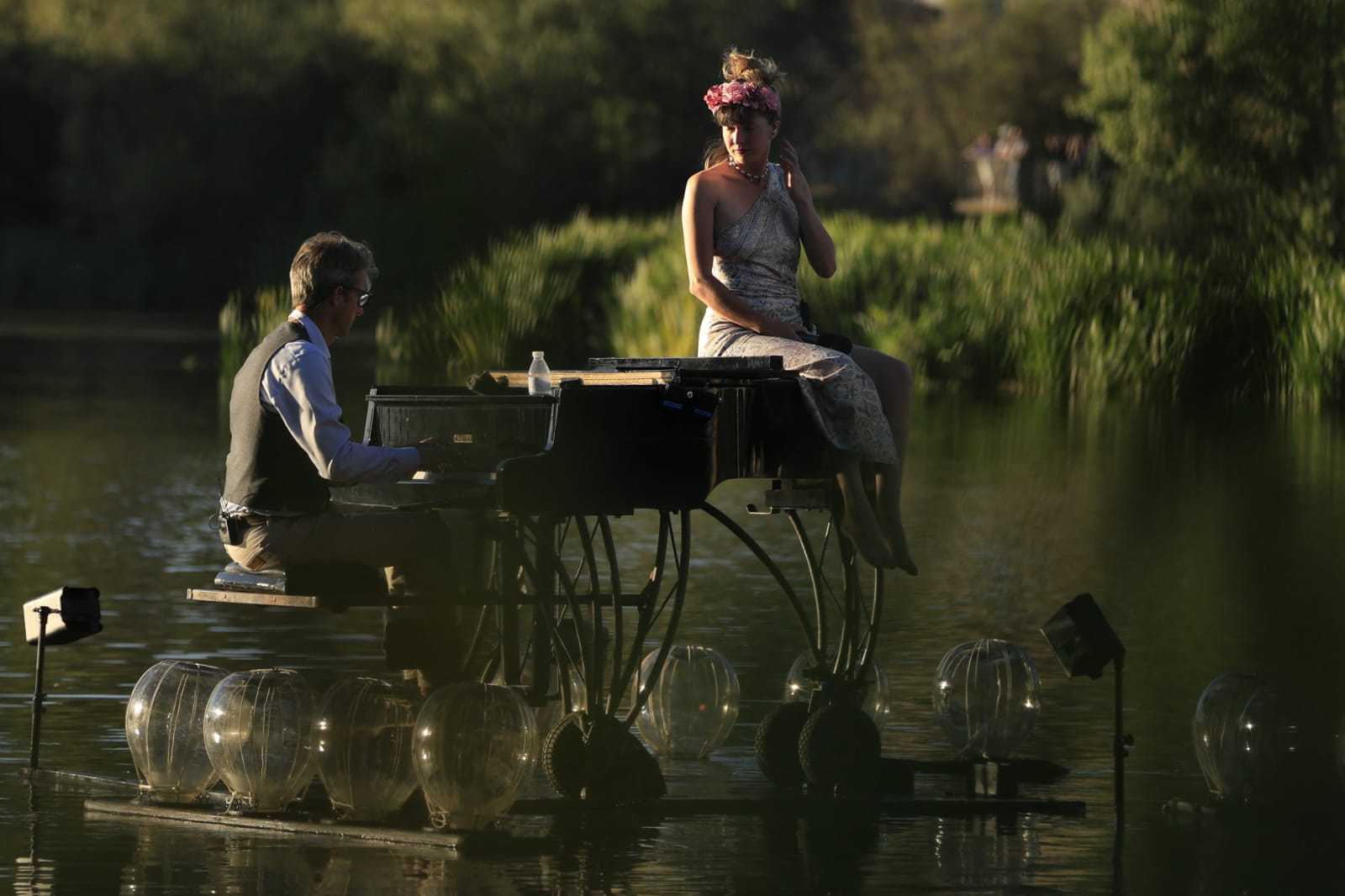 El río Tormes de Salamanca, convertido en un escenario único