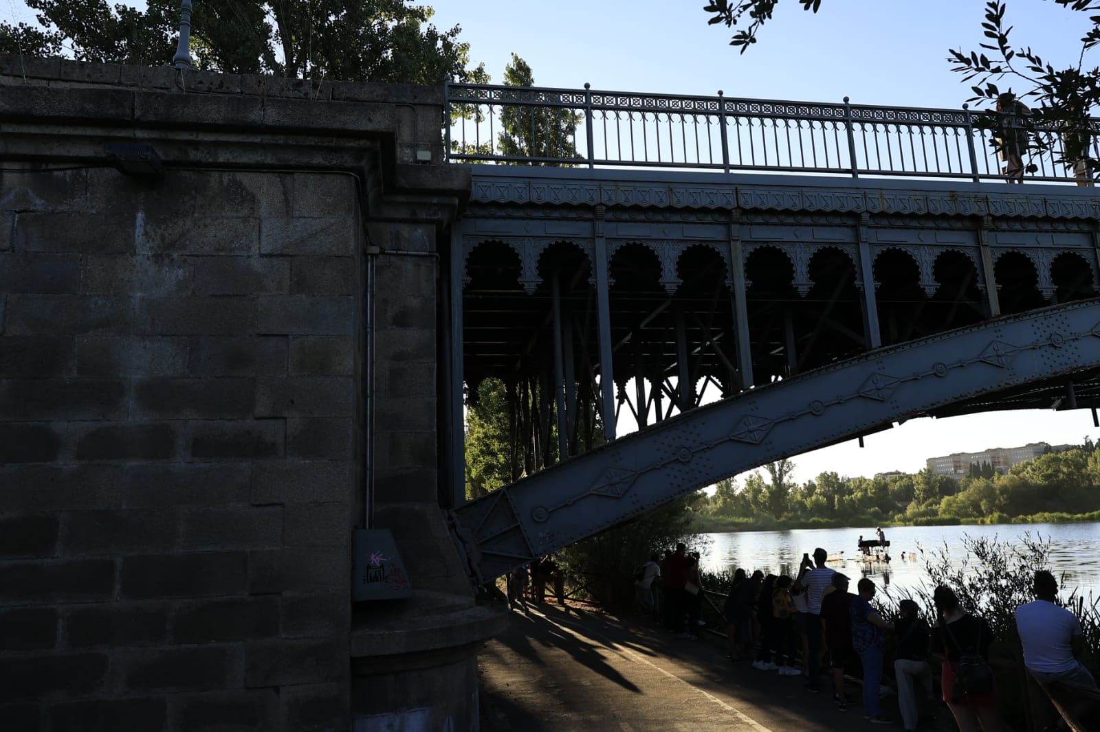 El río Tormes de Salamanca, convertido en un escenario único
