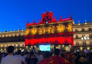 El Ayuntamiento decide 'in extremis' una pantalla gigante en la Plaza Mayor para la final de la Eurocopa