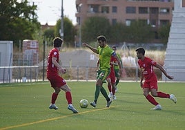 Encuentro entre Unionistas y Santa Marta en una imagen de archivo