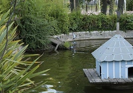 Estanque del Parque de los Jesuitas.