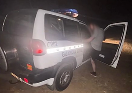 La Guardia Civil rescata a dos senderistas en San Martín del Castañar.