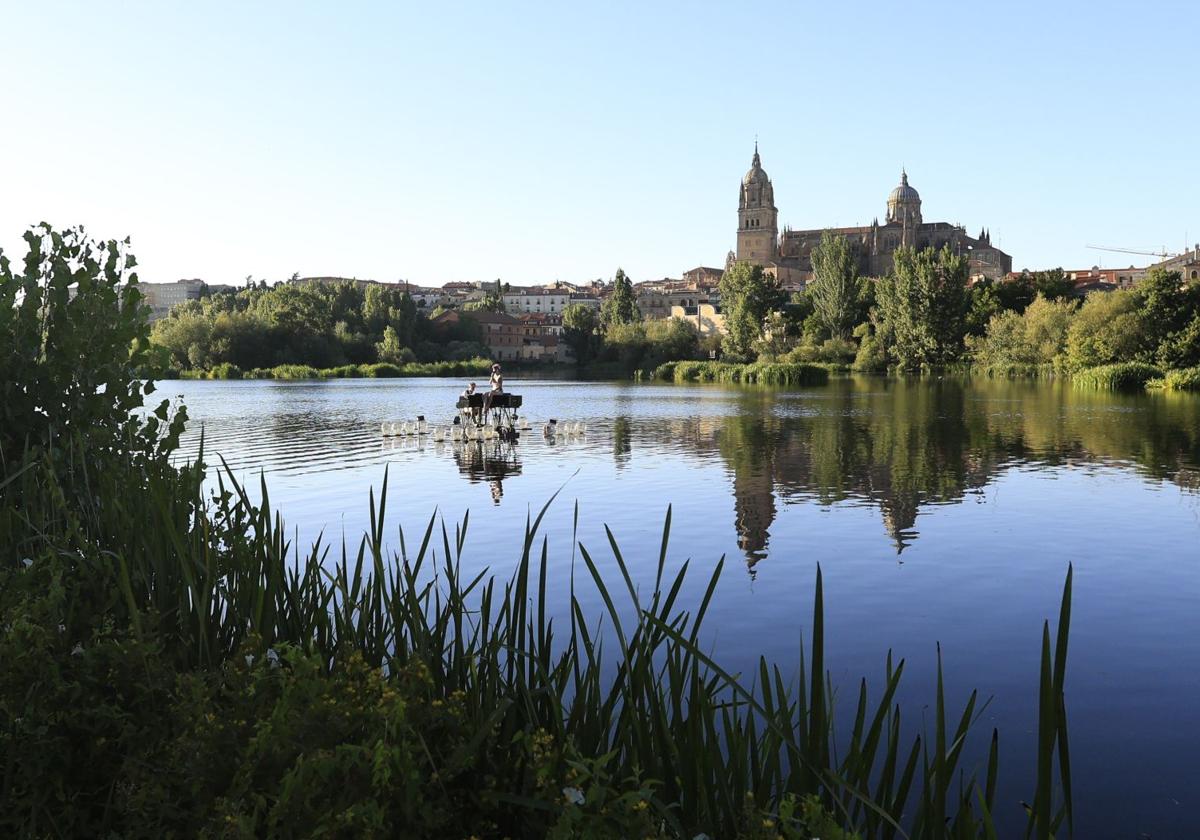 Los embalses de Salamanca que aprovechan en verano cada gota del invierno: casi llenos y produciendo luz