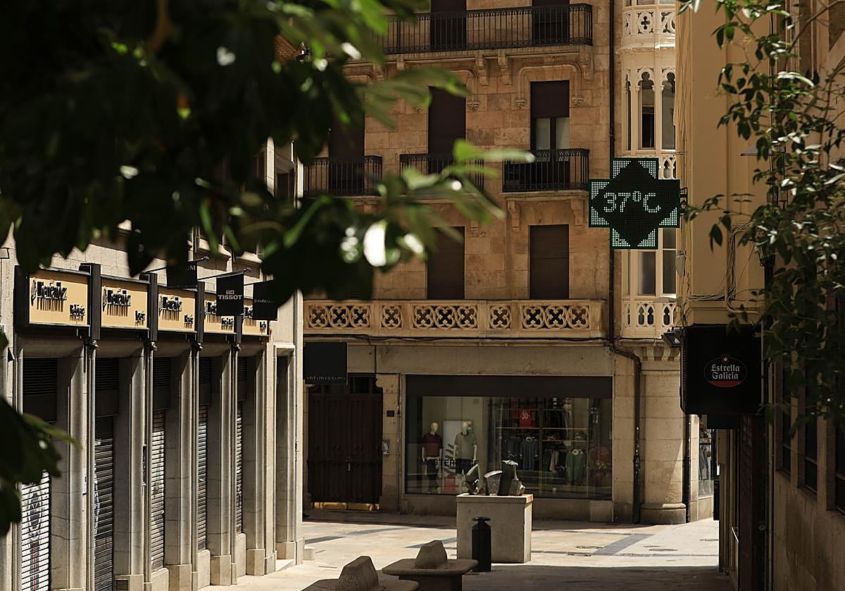 Ola de calor en Salamanca