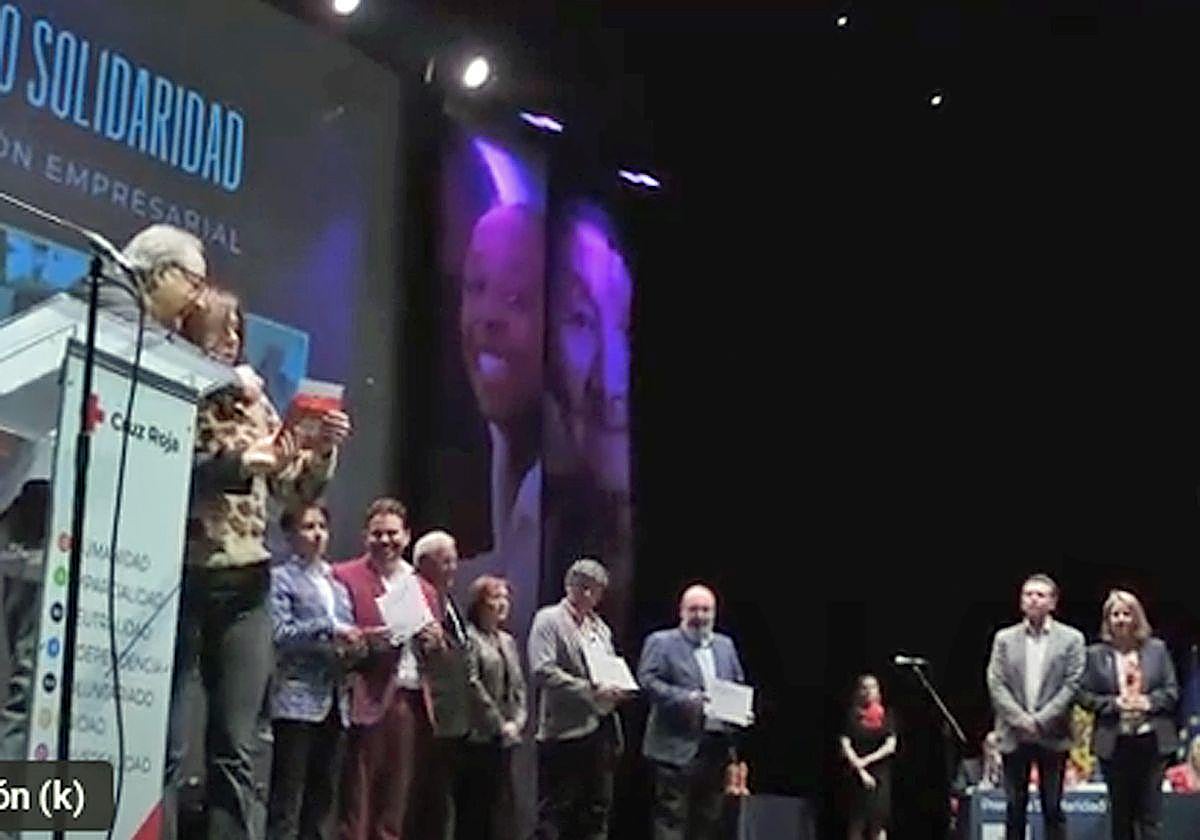 Imagen de la Gala de premios solidarios Cruz Roja 2024.