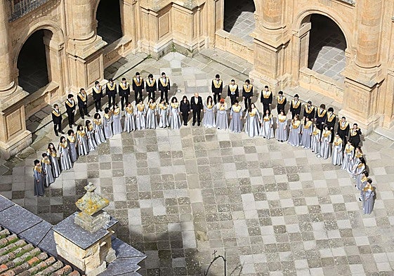 Concierto del Coro Tomás Luis de Victoria de la Universidad Pontificia de Salamanca.