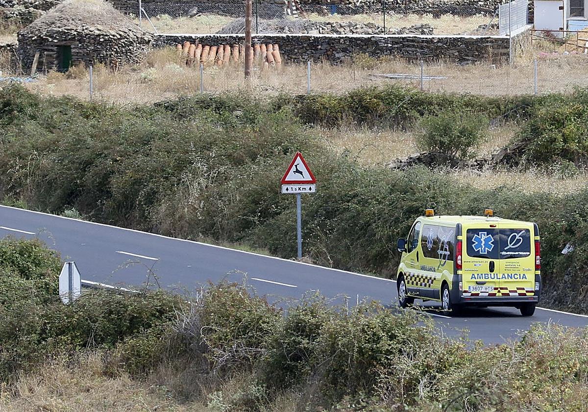 Imagen de archivo de una ambulancia.