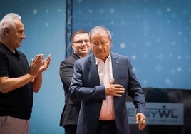 El presidente de la Real Federación Española de Halterofilia, Constantino iglesias.