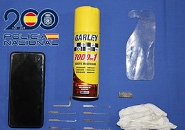 Dos ladrones reincidentes pillados con utensilios para marcar las viviendas en Salamanca