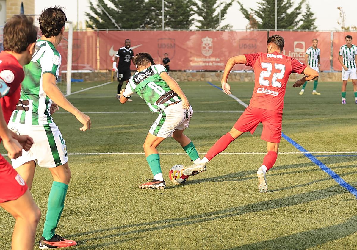 Un gol final en Santa Marta mantiene con vida al Guijuelo en la Copa RFEF