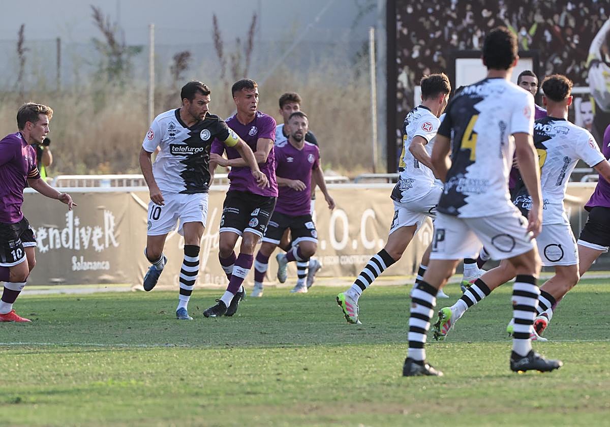 Partido entre Unionistas y el Salamanca CF UDS