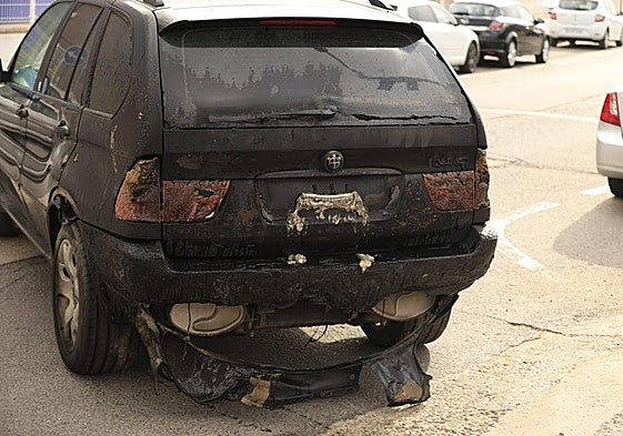 Imagen del incendio en Carbajosa de la Sagrada.